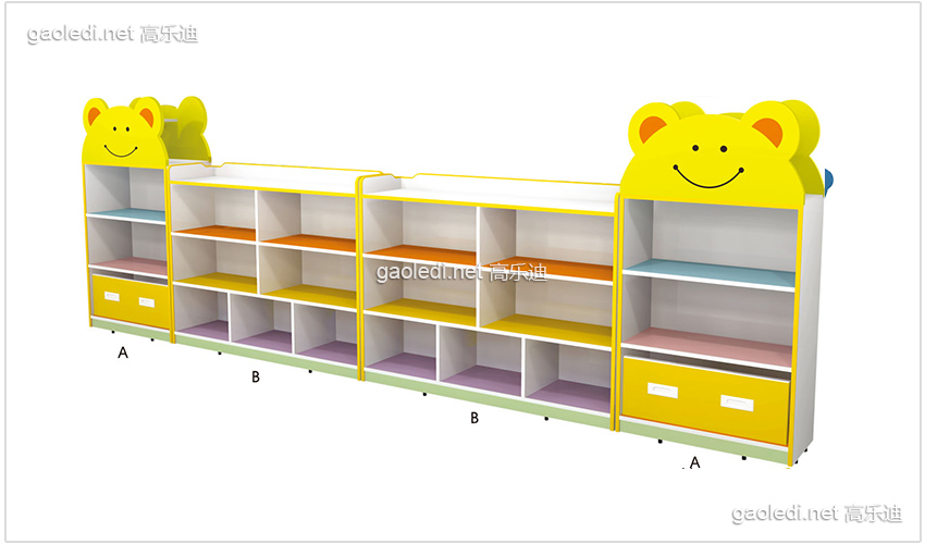 维尼熊造型玩具柜